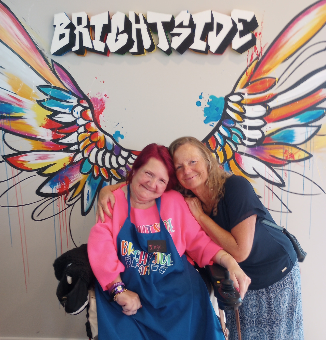 woman wheelchair portrait